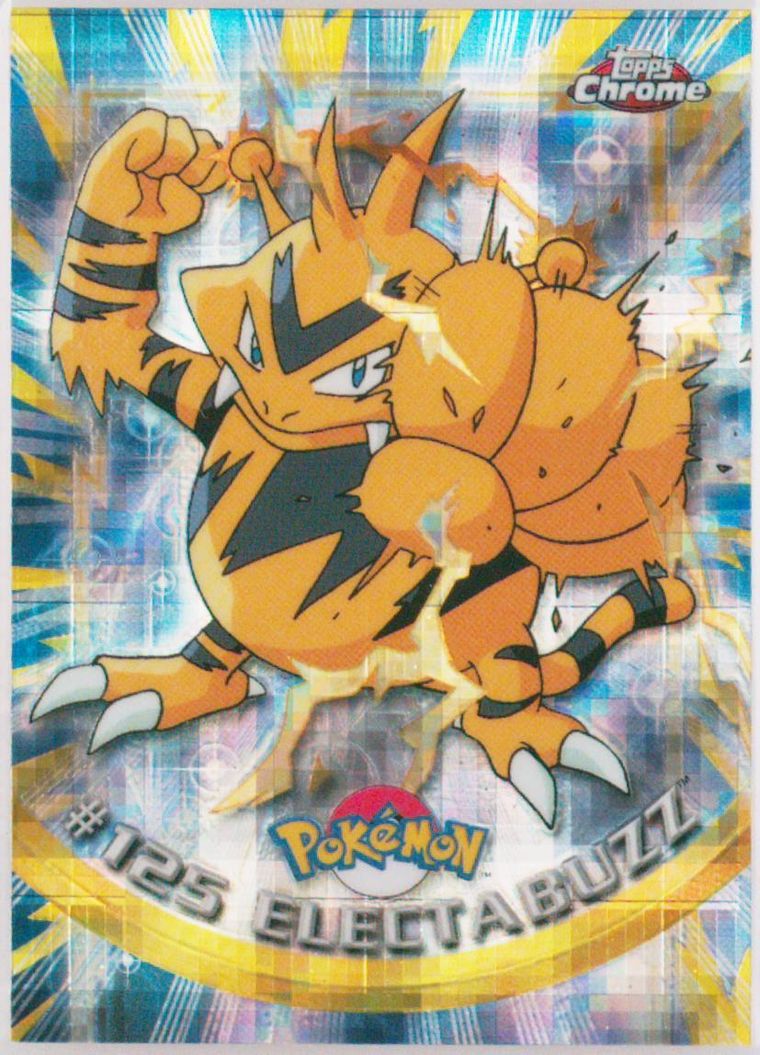 Electabuzz (Topps Chrome Pokemon T V)