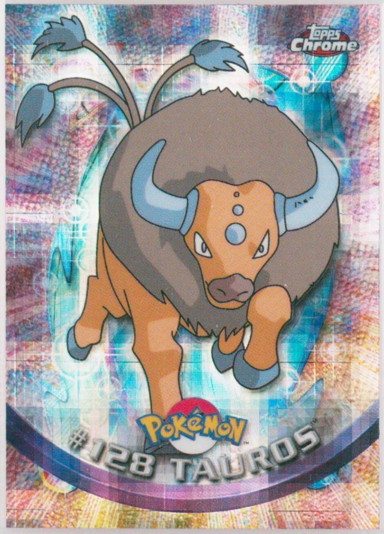 Tauros (Topps Chrome Pokemon T V)