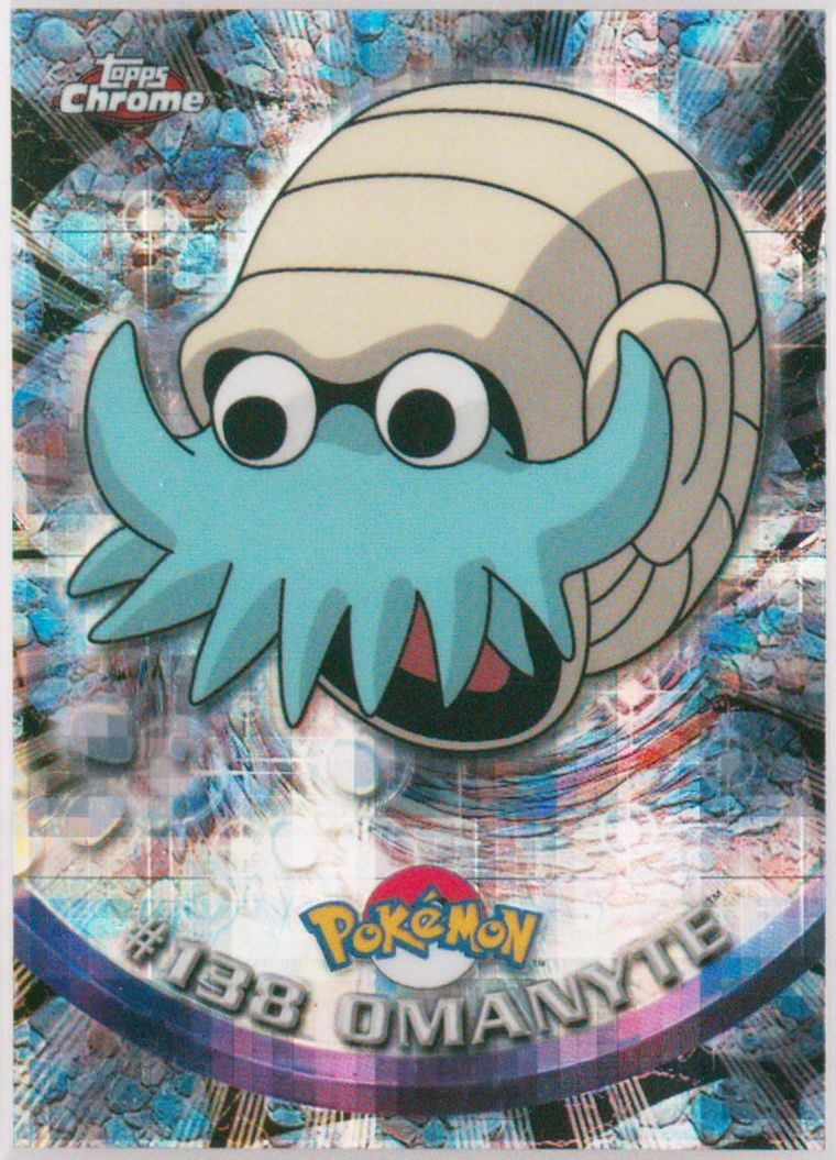 Omanyte (Topps Chrome Pokemon T V)
