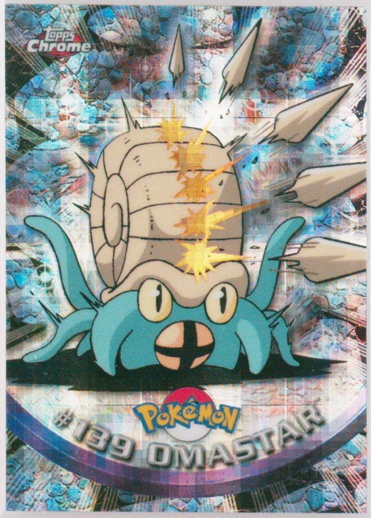 Omastar (Topps Chrome Pokemon T V)