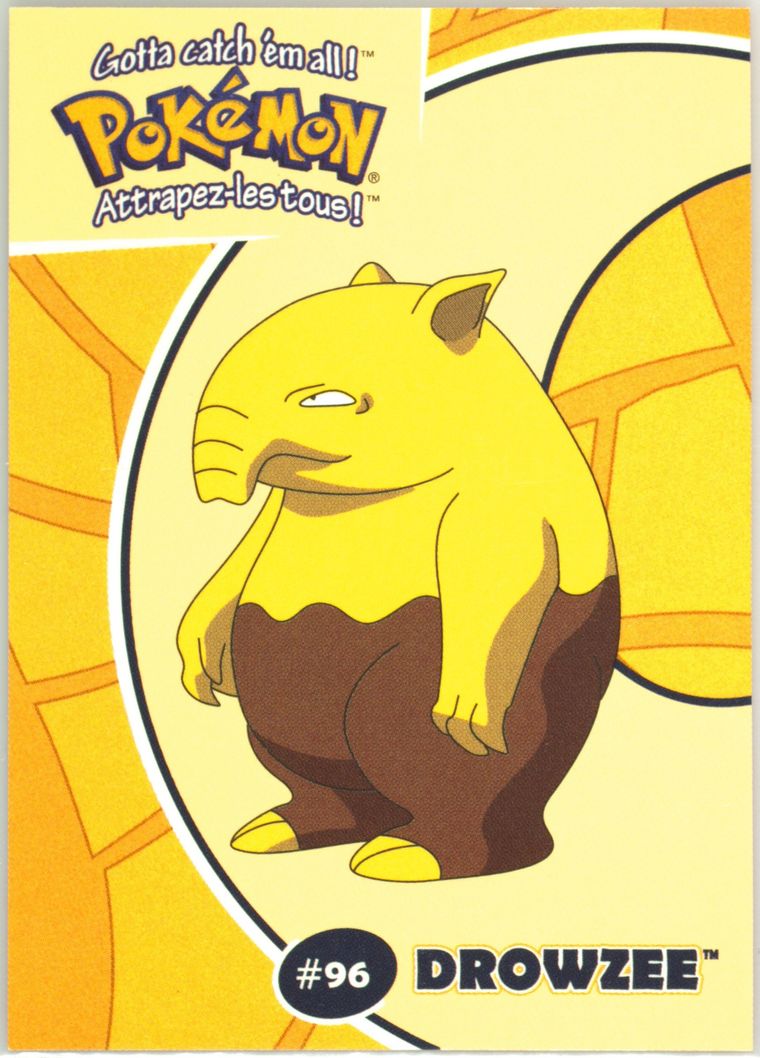 Drowzee (Danone Pokemon Stadium Tip)