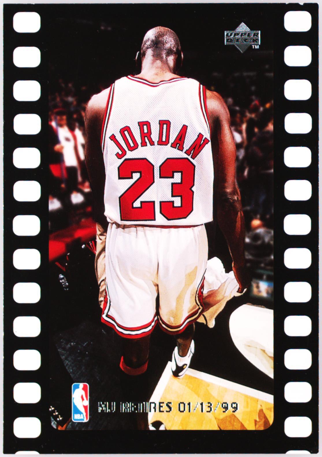 レア90S UPPERDECK JORDAN RETIREMENT CARD 1999 Upper Deck Michael Jordan Retirement CARD SET (Complete