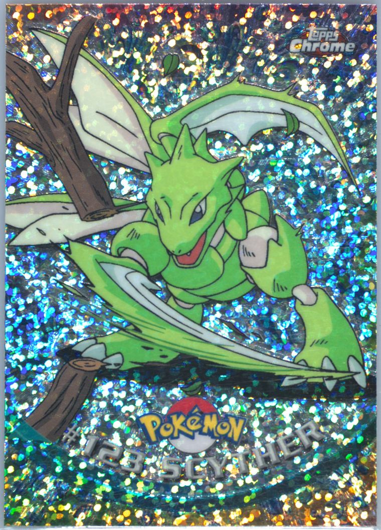 Scyther (Topps Chrome Pokemon T V)