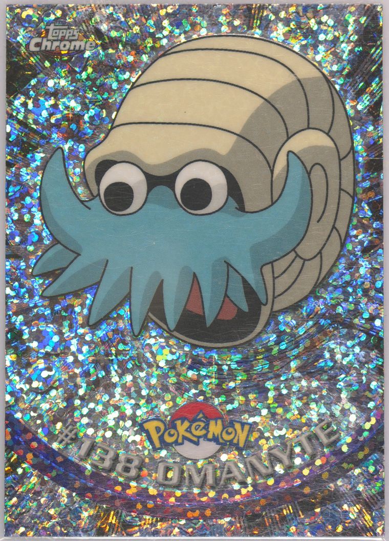Omanyte (Topps Chrome Pokemon T V)
