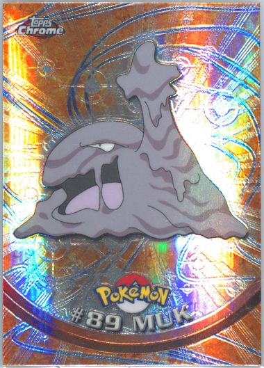 Auction Prices Realized Tcg Cards 2000 TOPPS CHROME POKEMON T.V. Muk