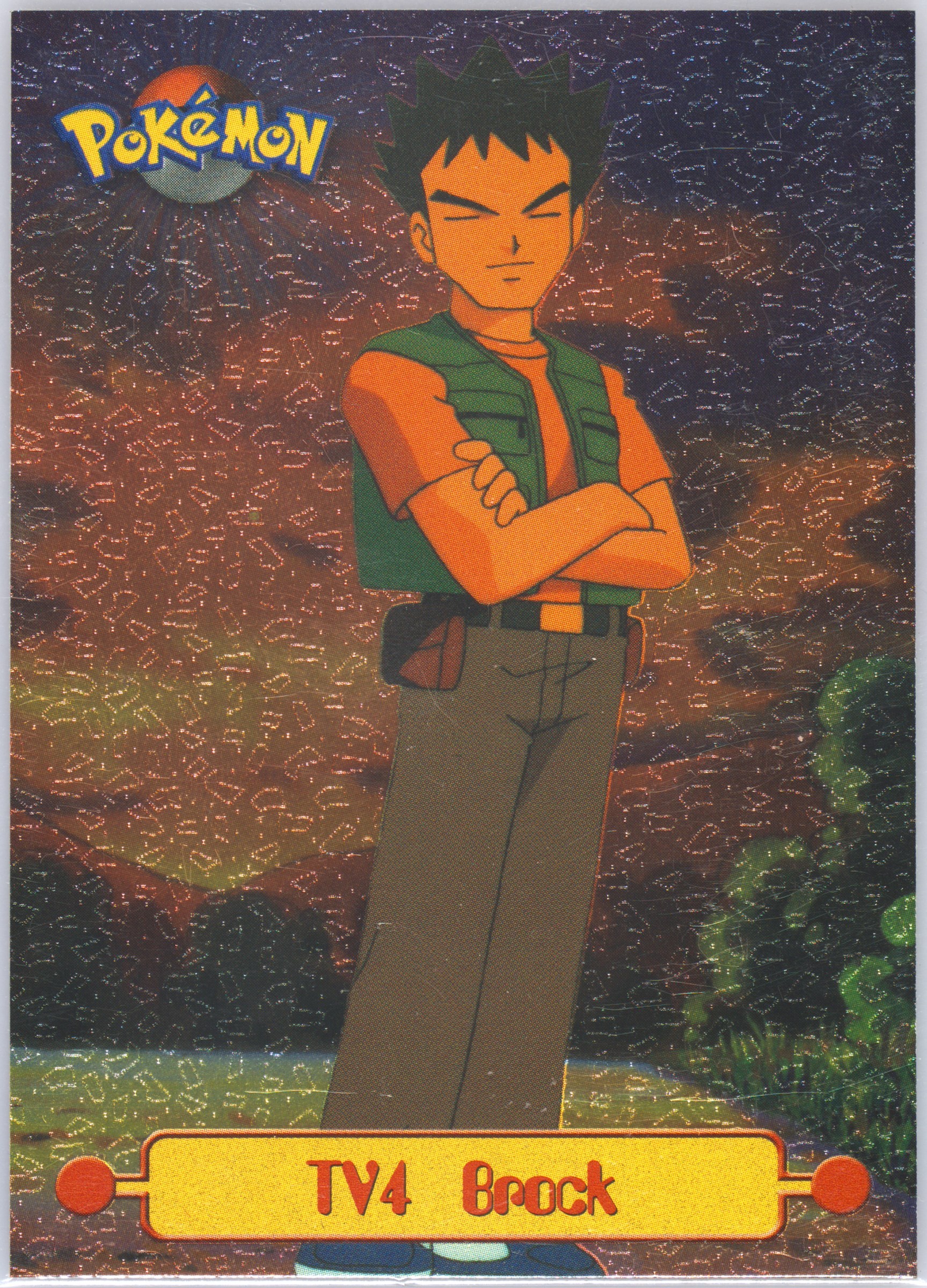brock pokemon card Pokémon Card TV Animation #TV4 Brock Blue Logo 1st Print ENG L013475 – AGS  Collectibles main image 1
