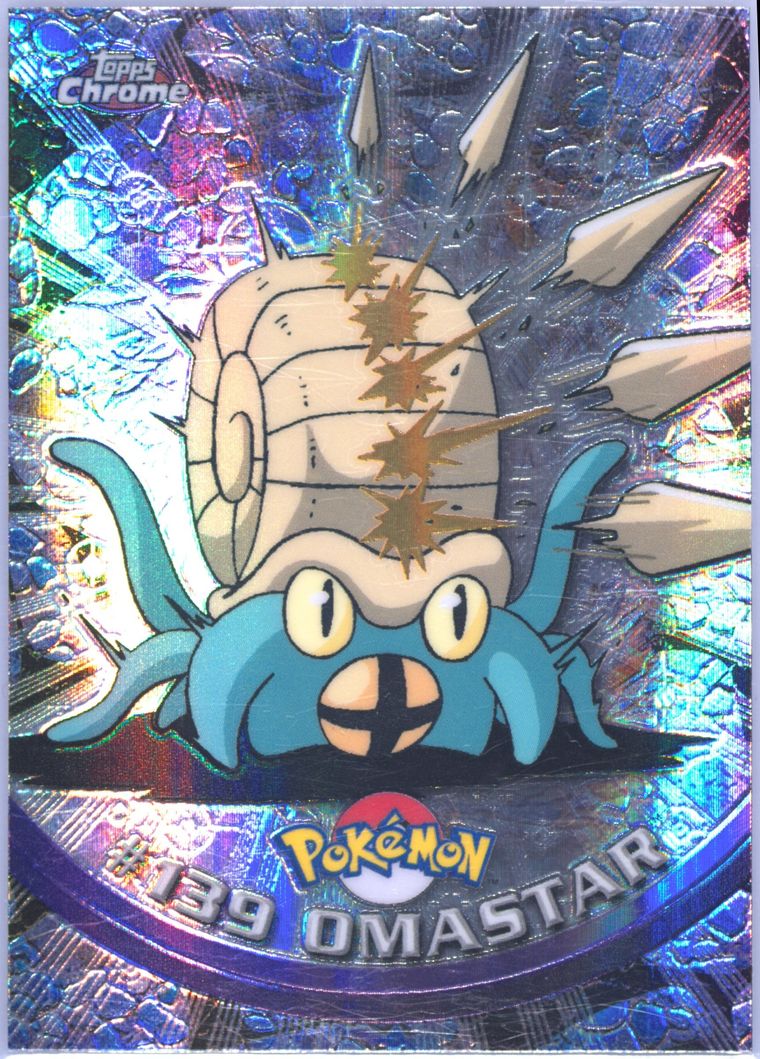 Omastar (Topps Chrome Pokemon T V)