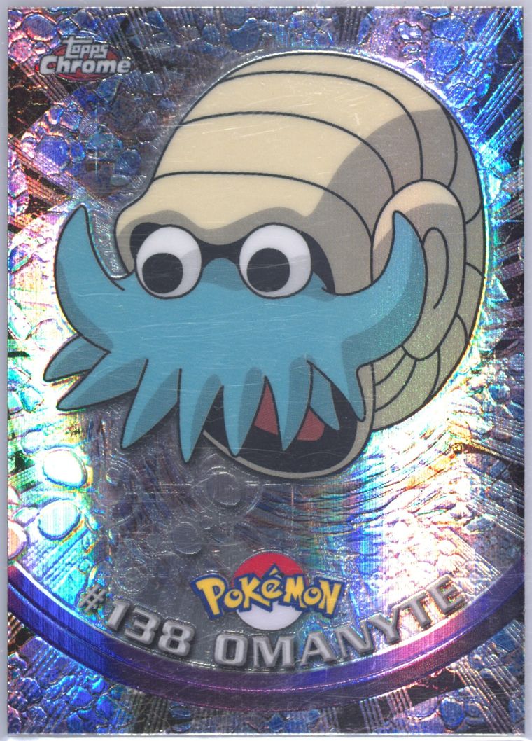 Omanyte (Topps Chrome Pokemon T V)
