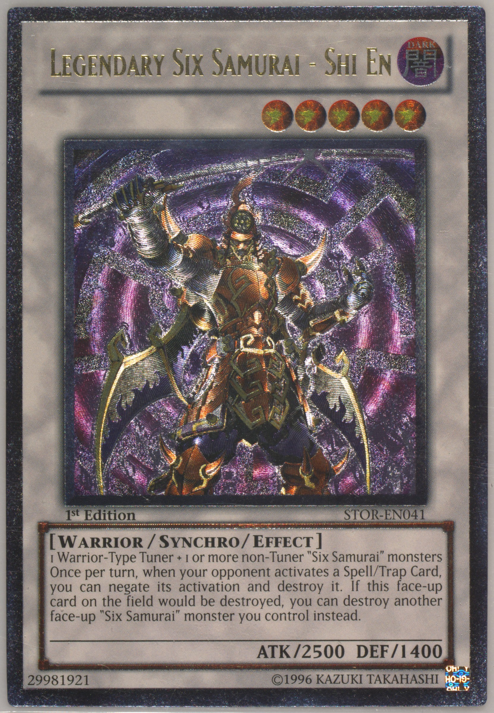 yugioh six samurai support cards Amazon.com: Yu-Gi-Oh! - Elder of The Six Samurai (SDWA-EN021) - Structure  Deck: Samurai Warlords - 1st Edition