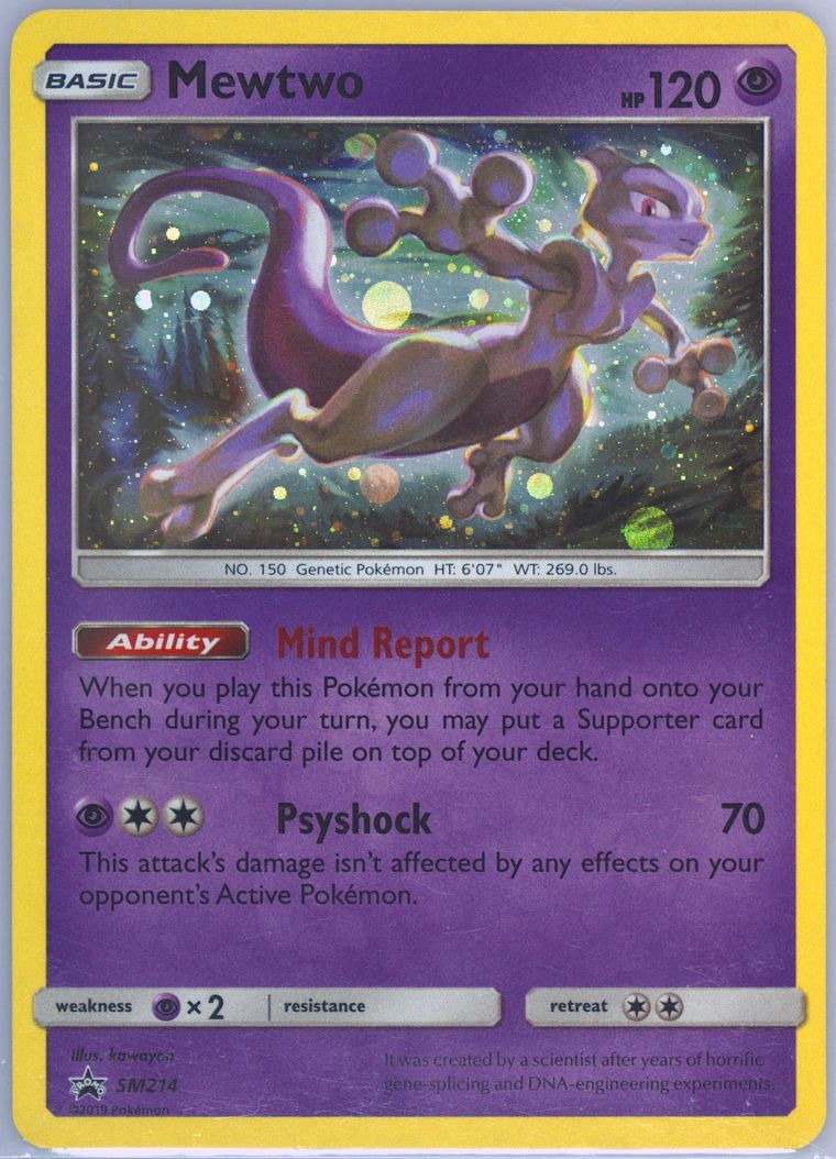 Mewtu-Holo - Sm Promos