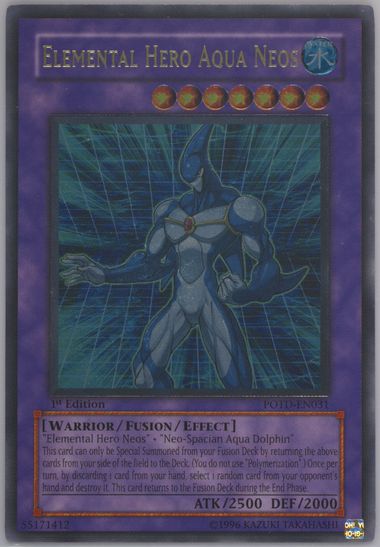 遊戯王 E・HERO アクアネオス レリーフの通販 やまだ（670834253