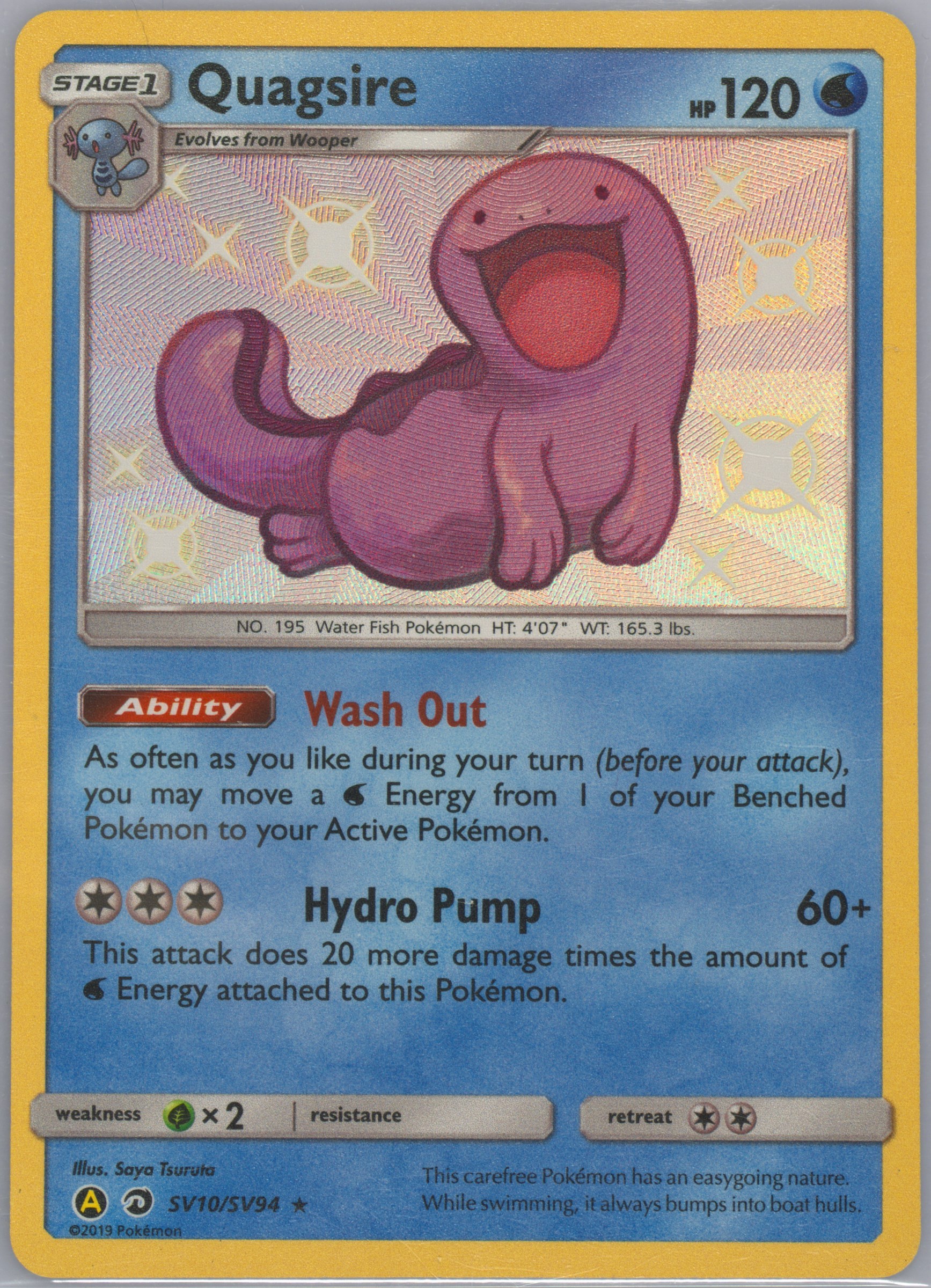 pokemon card quagsire PSA 10 Quagsire V S Promo #311 S-P Gym Challenge Japanese Pokemon card –  GorillaTCG main image 1