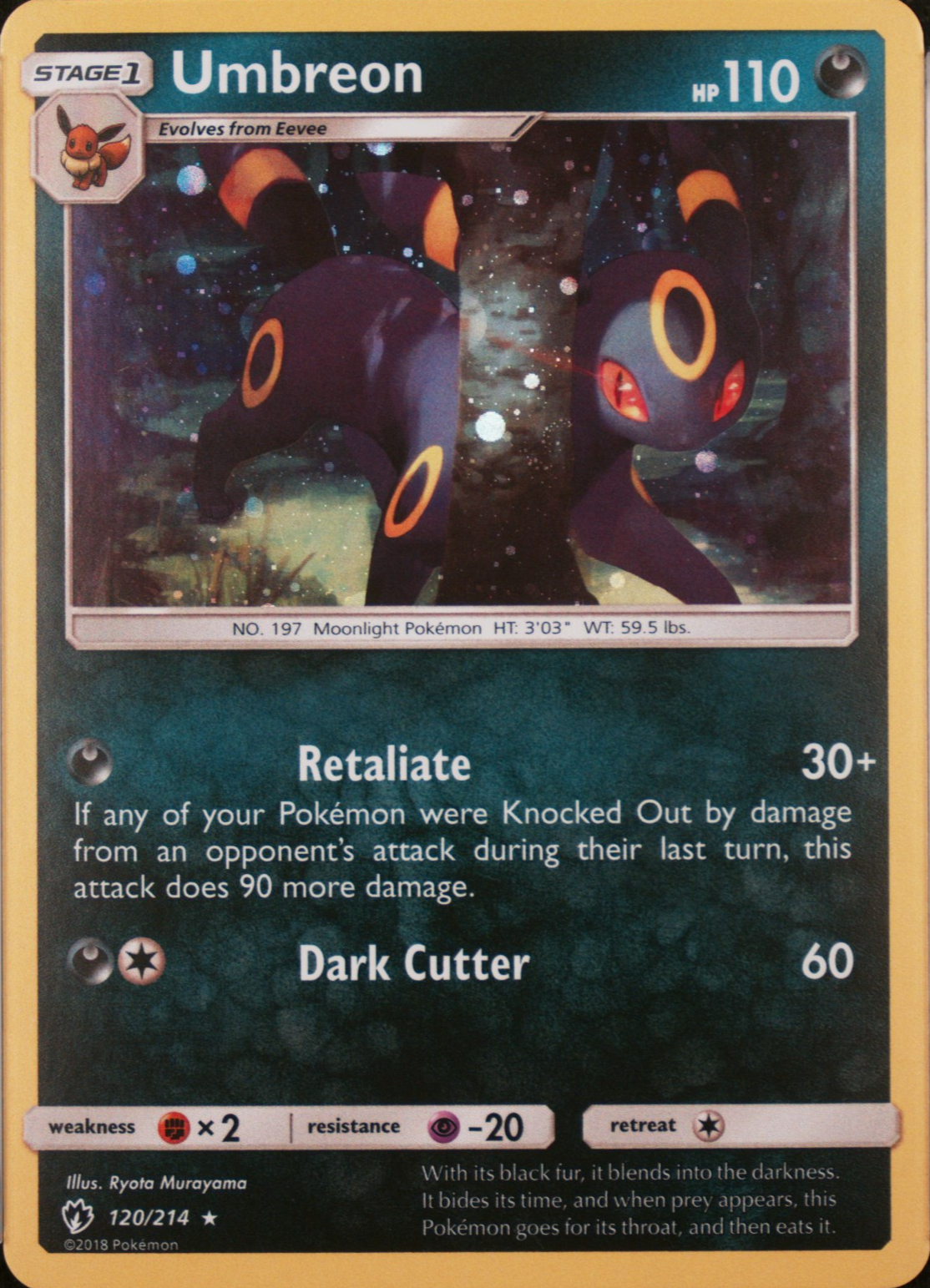 umbreon pokemon card stage 1 Pokemon Card HeartGold SoulSilver Undaunted Holo Umbreon Prime 86/90 –  PokeOrder.com main image 0