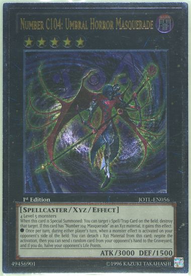 Auction Prices Realized Tcg Cards 2013 YU-GI-OH! JOTL