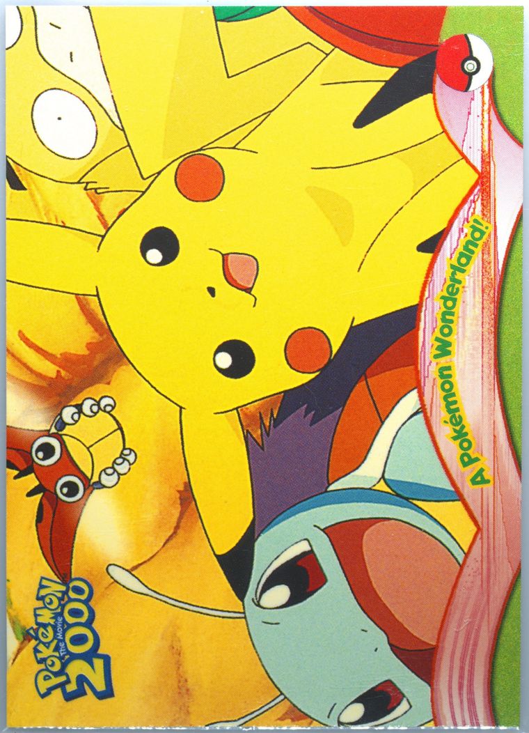 Topps Pokemon the Movie 2000/ タイトルロゴフィルム Topps Pokemon the Movie 2000/ タイトルロゴフィルム（Pokemon