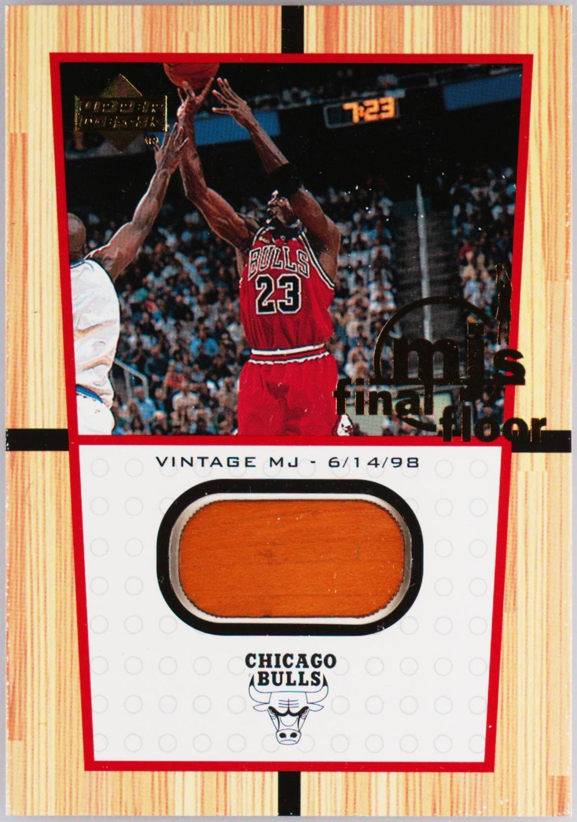 スポーツ選手 2000 UPPER DECK FINAL MICHAELJORDAN #FF5 1999-00 Upper Deck Michael Jordan MJ's Final Floor #FF5 SGC