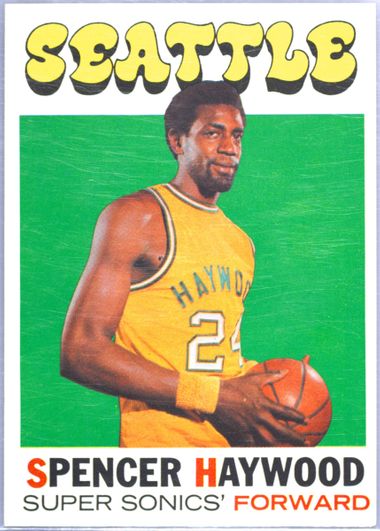 Auction Prices Realized Basketball Cards 1971 TOPPS Spencer