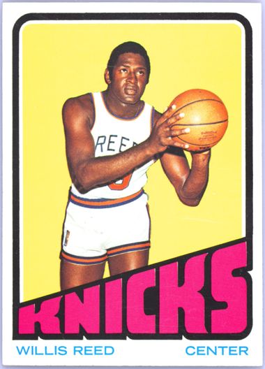 willis reed auto nba カード willis reed legendary auto nba カード 1972-73 TOPPS NBA