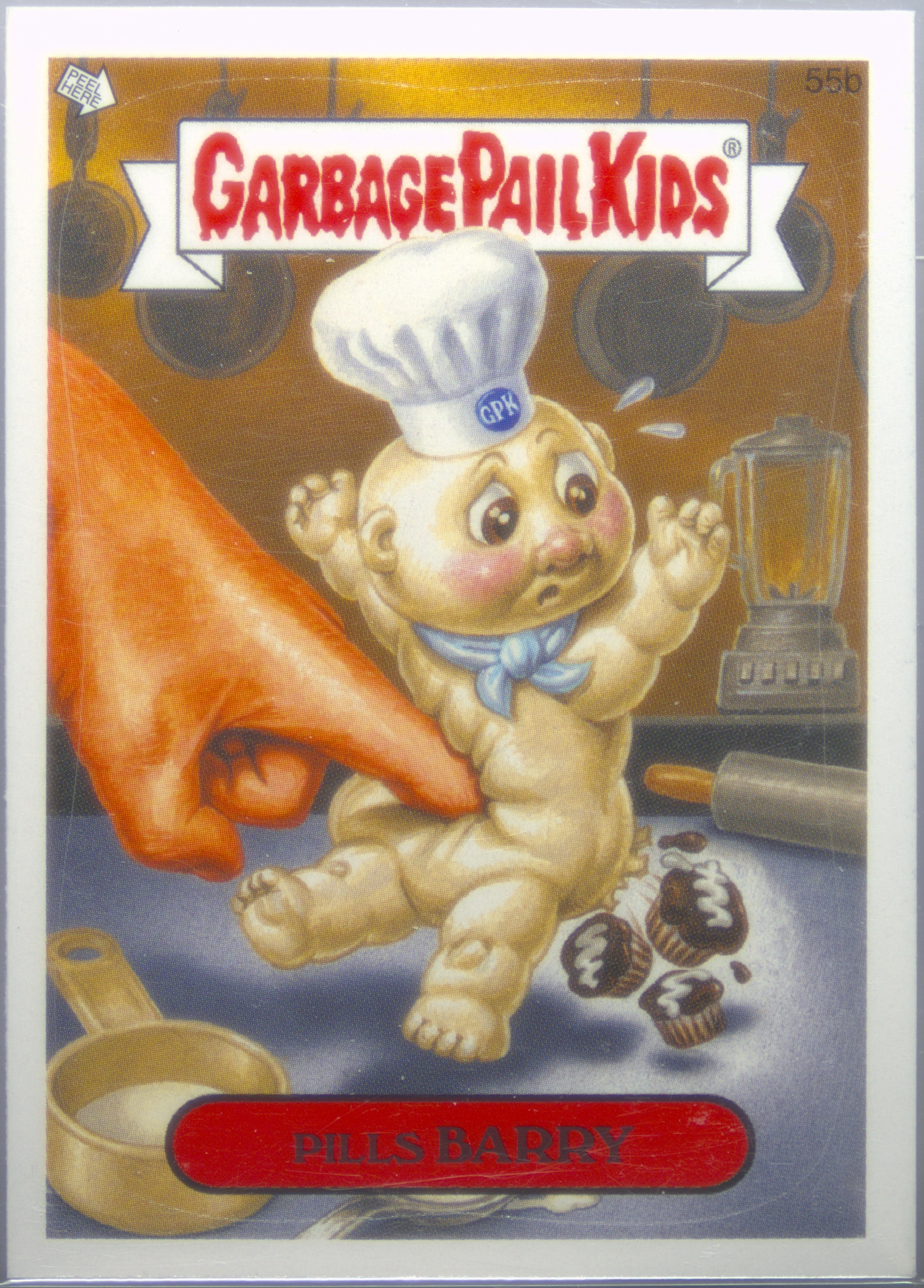 2007 Topps Garbage Pail Kids Stickers Series 7 #55b Pills Barry front