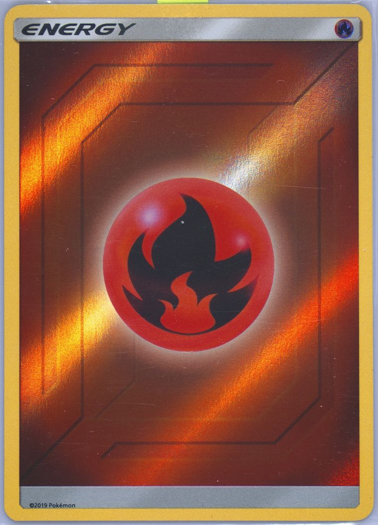 Fire Energy-Reverse Foil (Hidden Fates)