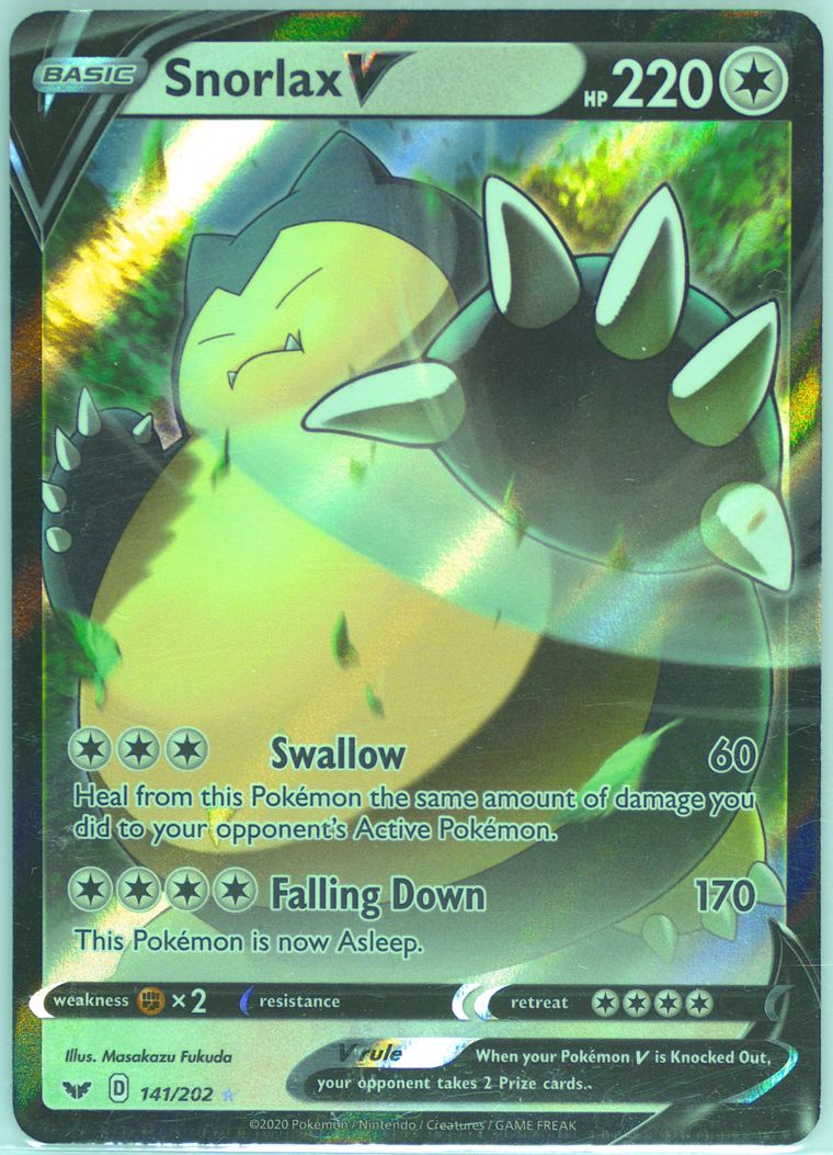 Snorlax V #141 Snorlax V #141