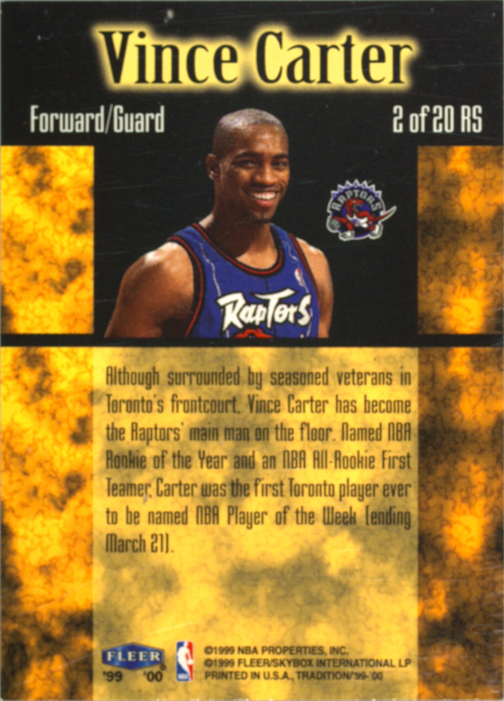 Fleer Vince 2001-02 Carter | eBay - #1 Exclusive Premium #13 for 