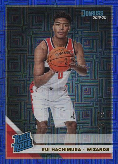 2019 Panini Hachimura Rui 直書きサイン PSA 10 PSA 10 RUI HACHIMURA 2019-20 DONRUSS OPTIC #188 RATED ROOKIE