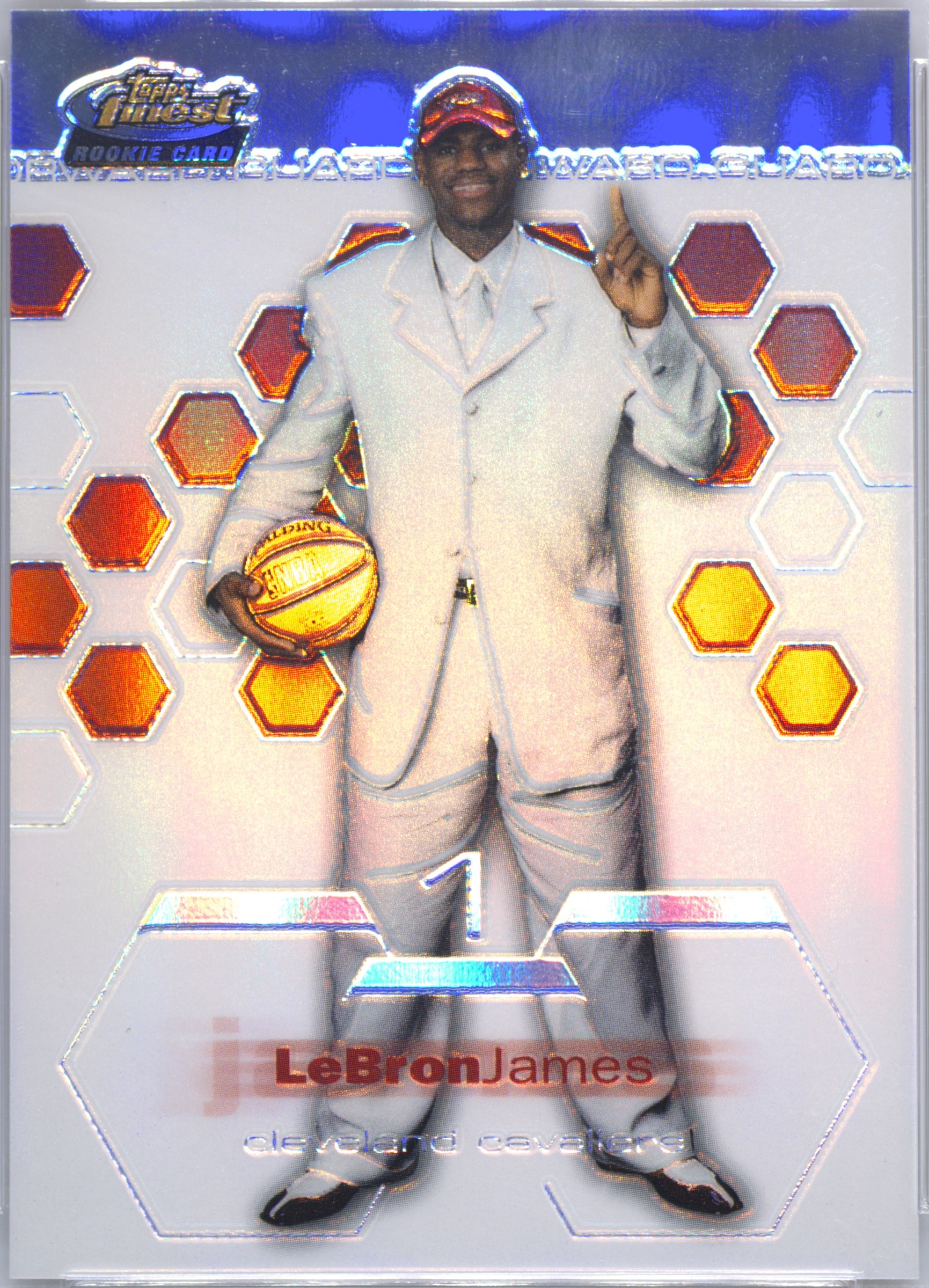 激レア Topps Finest Lebron James RC ルーキー　貴重 LeBron James 2002 Topps Finest #178 Base Price Guide - Sports Card