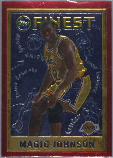 NBAカード】Magic Johnson◆Finest Refractor Magic Johnson [Refractor] #252 Prices | 1995 Finest