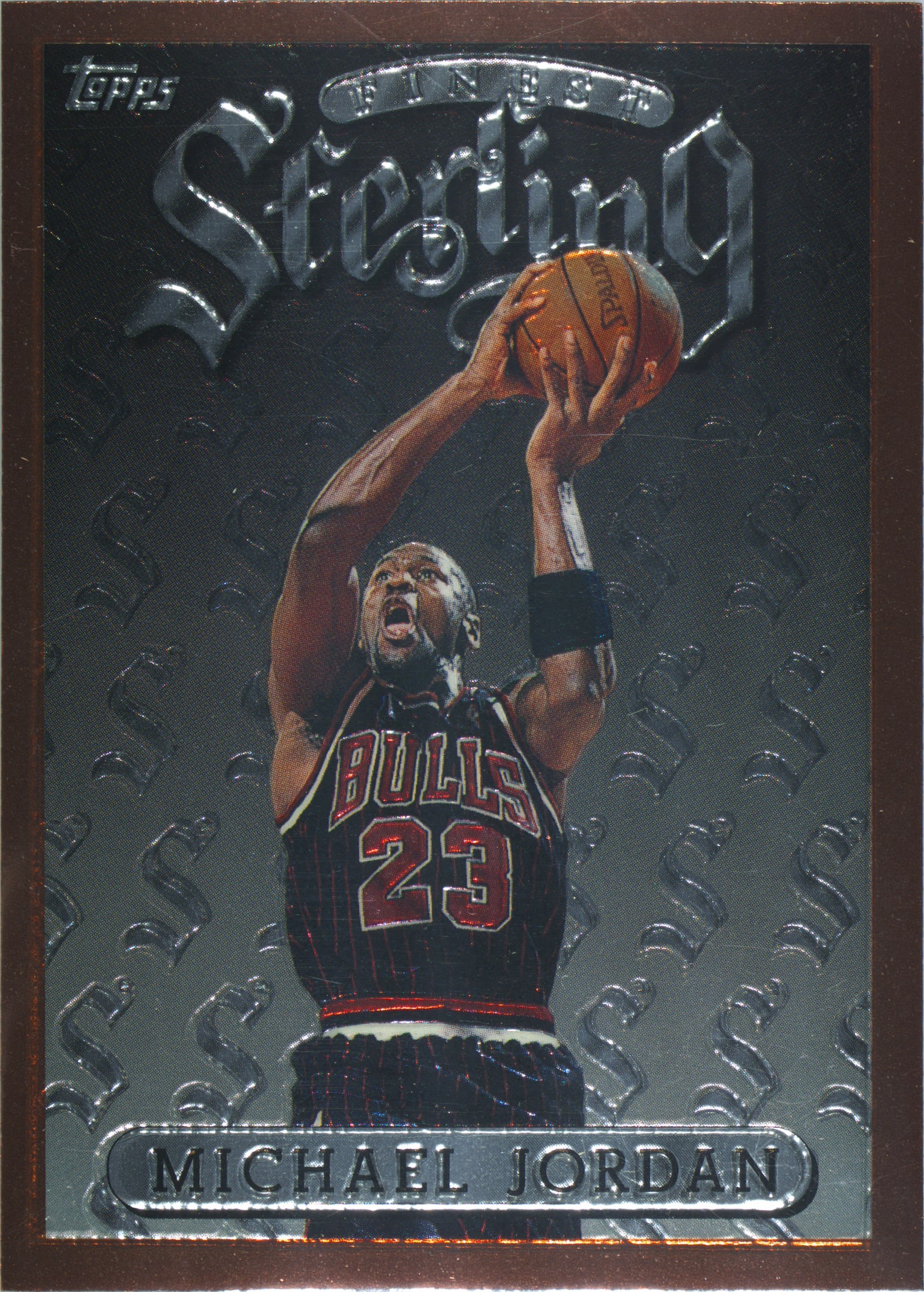 Jordan Michael Topps 0 Finest Mystery #M14 Card PSA MBA Fanatics 