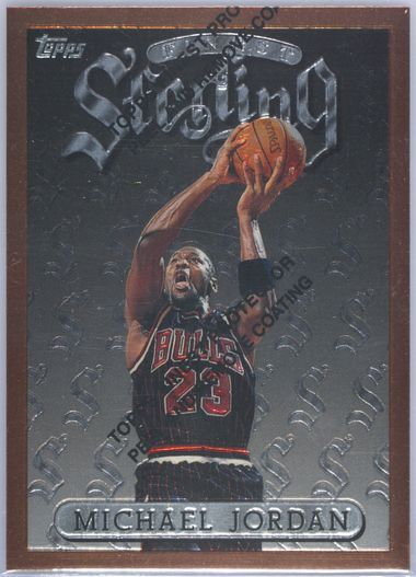 MICHAEL JORDAN 【PSA7.5】1996 TOPPS パラレルカード NBA 50th