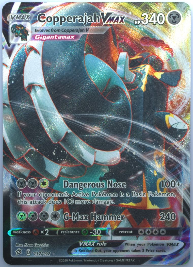 copperajah vmax pokemon card value S2] Copperajah VMAX 076/096〈RRR〉 – Buy Online at Omotenashi TCG main image 1
