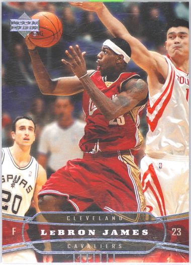 upper deck lebron james 2004