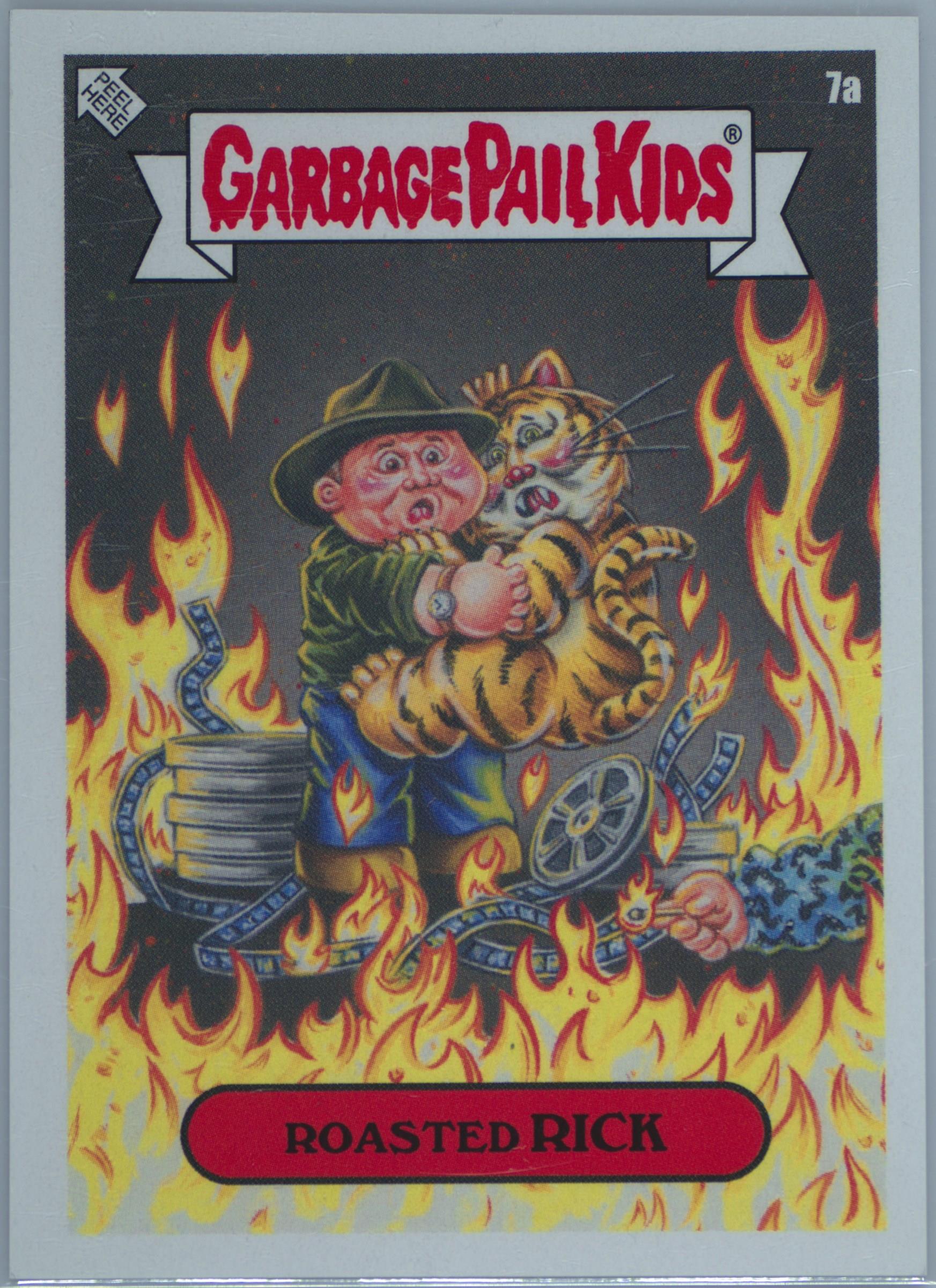 2020 Topps Garbage Pail Kids Gone Exotic #7a Roasted Rick front