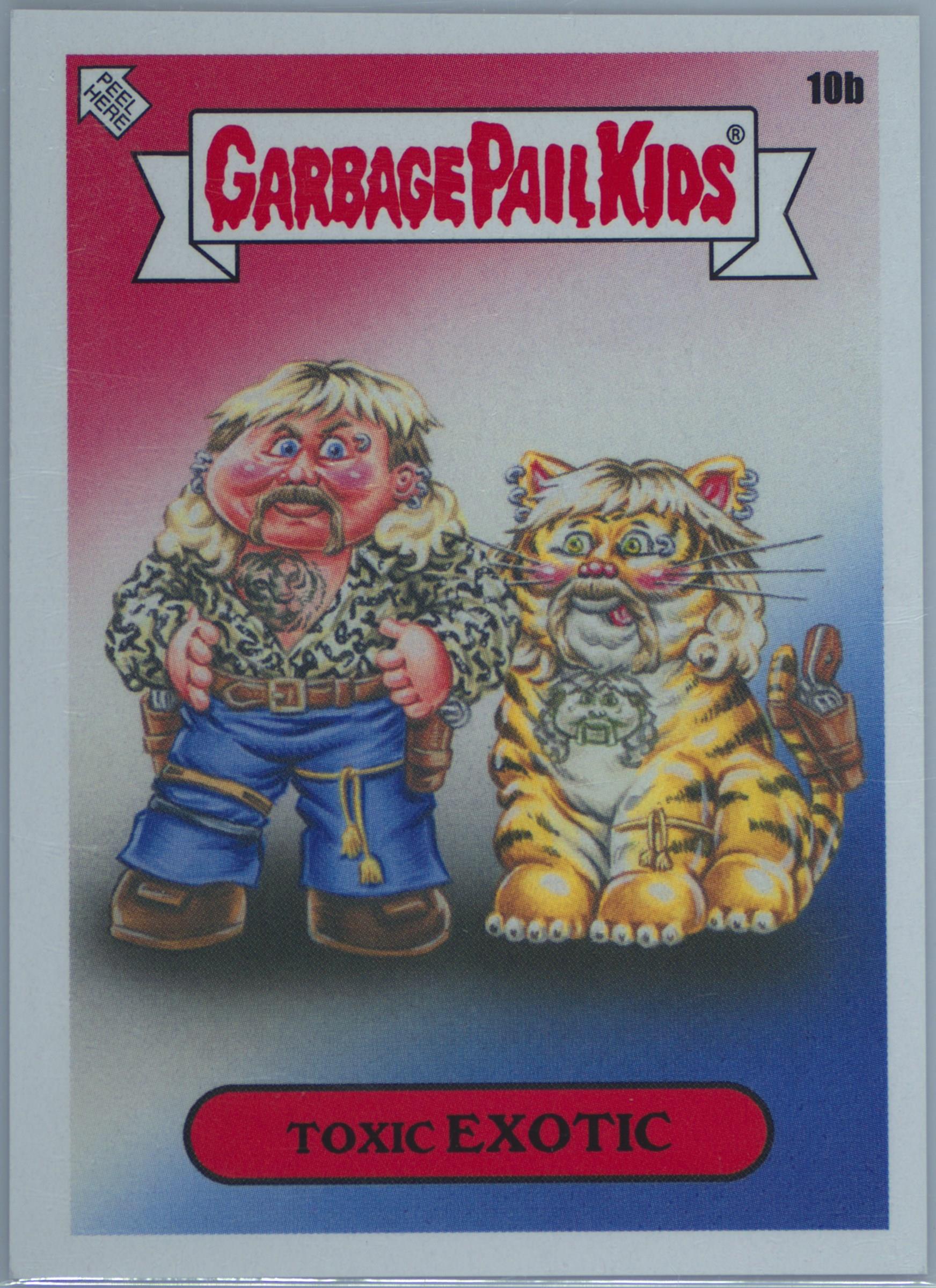 2020 Topps Garbage Pail Kids Gone Exotic #10b Toxic Exotic front