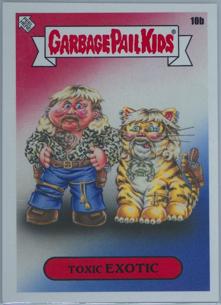 2020 Topps Garbage Pail Kids Gone Exotic #10b Toxic Exotic front