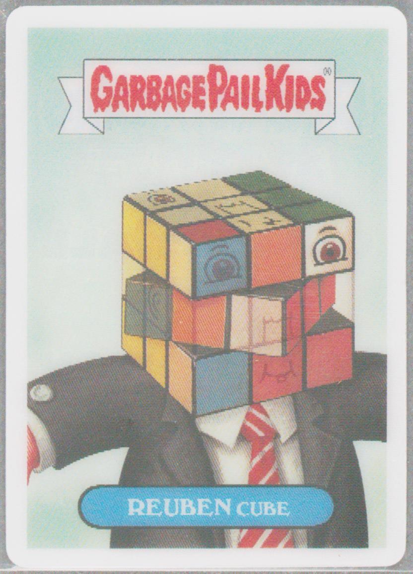 2010 Topps 2010 Garbage Pail Kids Loco Motion #8 Reuben Cube front