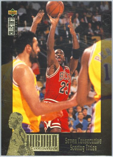 【マイケルジョーダン】★コレクション！7点。 Auction Prices Realized Basketball Cards 1995 UPPER DECK