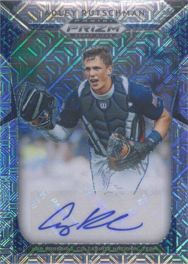 Adley Rutschman 2019 Panini 10シリ auto Adley Rutschman 2019 Panini Stars and Stripes Auto RED INK 7