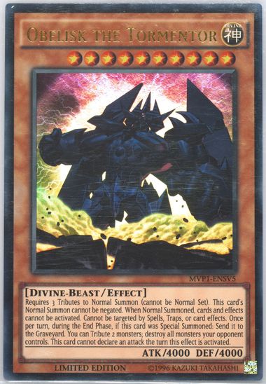 Yu-Gi-Oh! Movie Promo 2-Pack Set: Obelisk Sealed Pack From The Dark Side Of  Dimensions Yu-Gi-Oh Promo