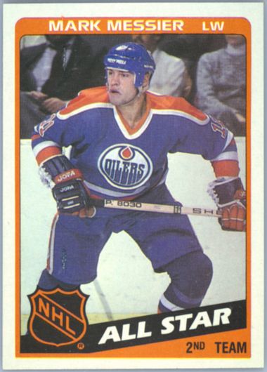 Auction Prices Realized Hockey Cards 1984 TOPPS Mark Messier