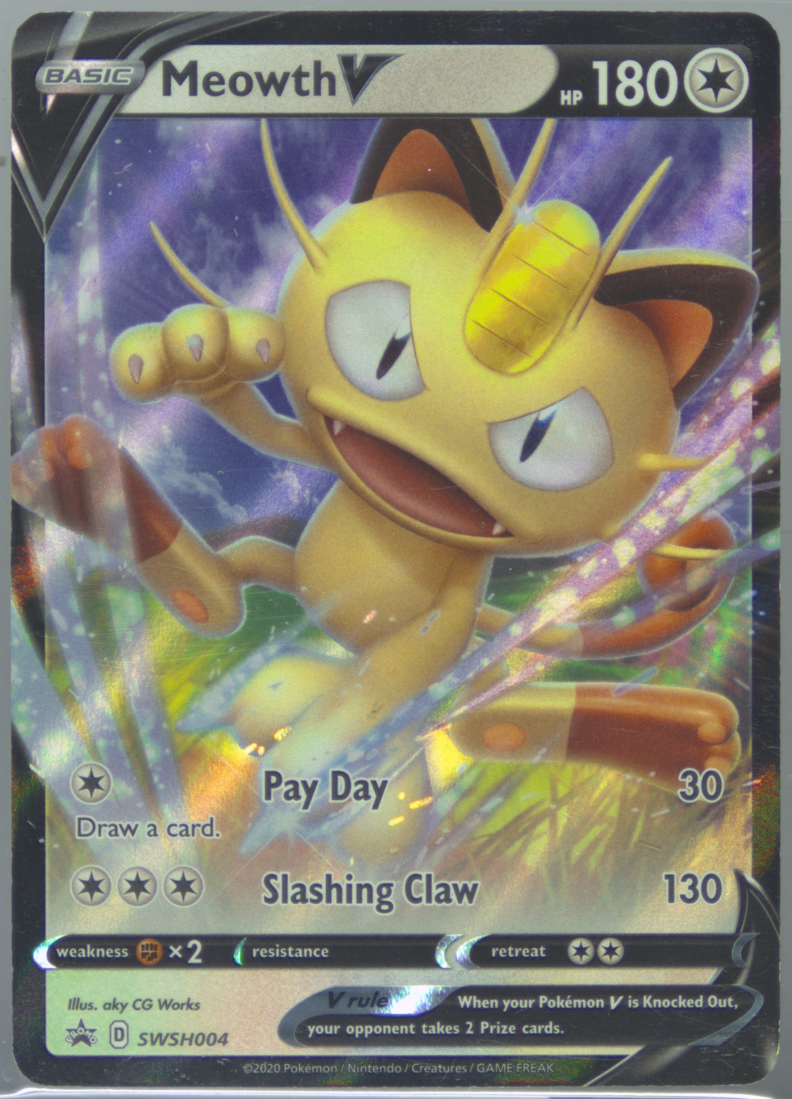 PSA10 ニャースV MEOWTH V PC CHARENGE promo Spec Details