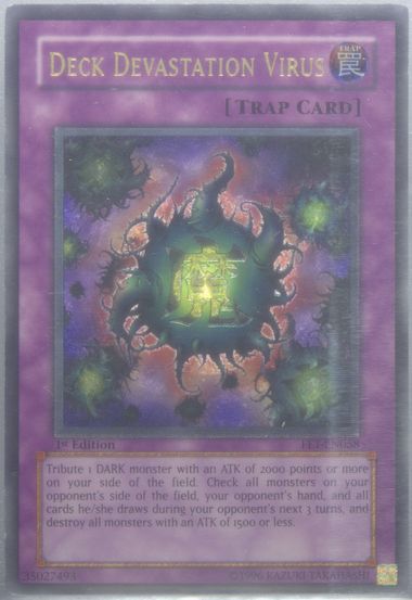 yugioh virus deck Game Crave Tournament Store - Tribe-Infecting Virus (SD4-EN007) main image 0