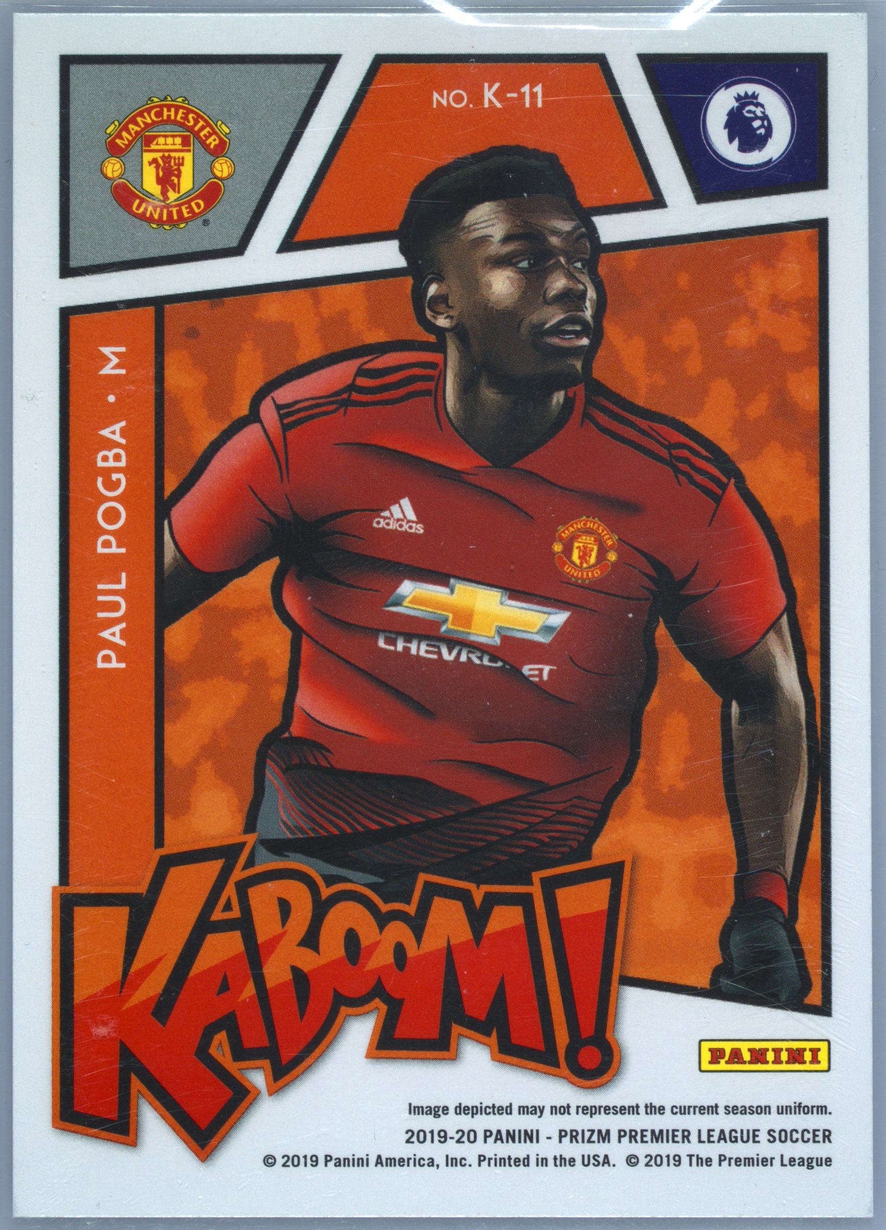 Panini Kaboom！ Paul Pogba ポール・ポグバ Spec Details