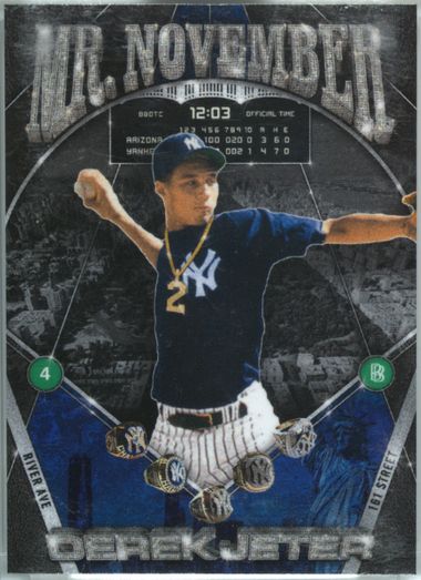 Derek Jeter authentic Project 2020 (20 Card Bundle)