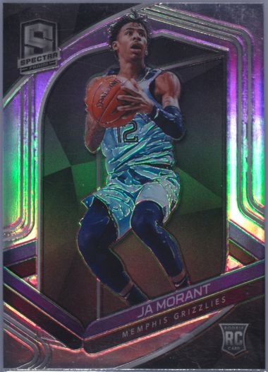 2019 20 Panini Spectra ジャ モラント RC #119 Auction Prices Realized Basketball Cards 2019 PANINI SPECTRA