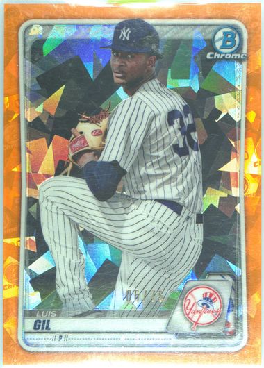 その他 bowman Luis Gil 2022 Bowman Baseball ROOKIE RC #72 Luis Gil - FREE SHIPPING