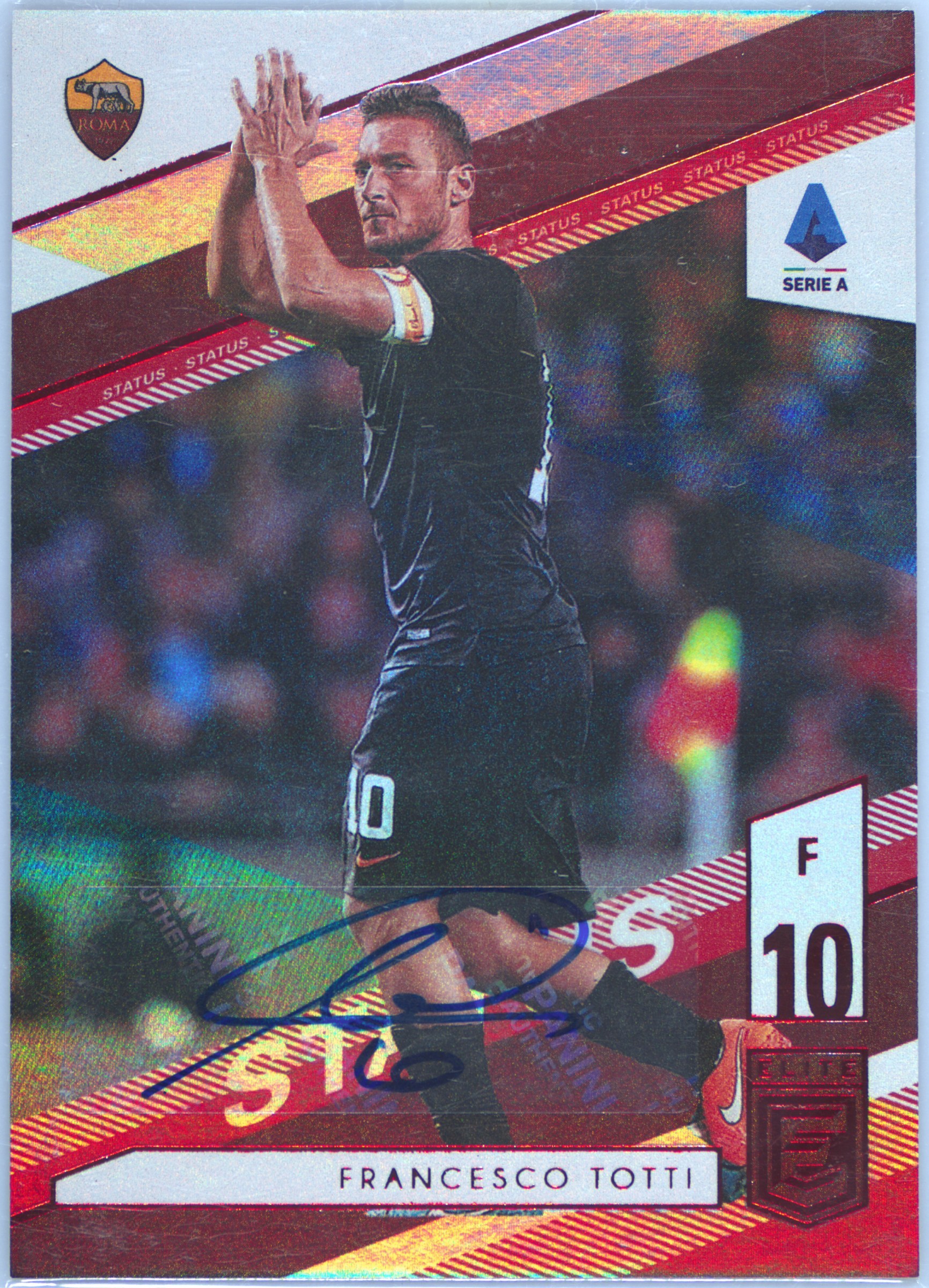 Totti Francesco Panini Chronicles eBay | 2019-20 #E-39 Roma Elite