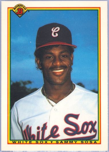 その他 1989 BOWMAN TIFFANY #312 SAMMY SOSA PSA9 Auction Prices Realized Baseball Cards 1990 BOWMAN TIFFANY