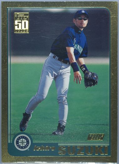 500枚限定 2001 UD Gold Glove イチロー カード RC 500枚限定 2001 UD Gold Glove イチロー カード RC 500枚限定